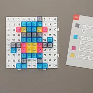 【Edx 艾迪客】魔法百格板-圖像密碼|益智百數板|5+ 幼小銜接 數感養成