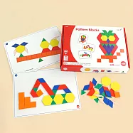 【Edx 艾迪客】六形六色板活動組|3+ 經典幾何教具