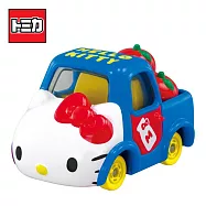 【日本正版授權】Dream TOMICA SP 凱蒂貓 50周年紀念 Hello Kitty 玩具車 多美小汽車- 藍色款