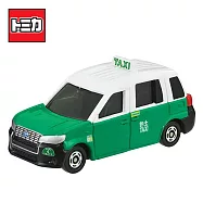 【日本正版授權】TOMICA 亞洲限定 香港的士/香港計程車 多美小汽車- 綠色款(豐田 JPN)