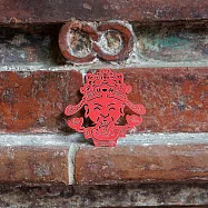 麥麥大節慶-財神爺(紙書籤) 3件/組 紅色