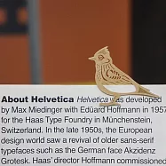 麥麥動物園-臺灣雲雀(紙書籤) 3件/組 棕色