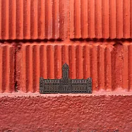 麥麥藏寶圖-總統府(紙書籤) 3件/組 黑色