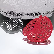 麥麥植物園-火鶴(紙書籤) 3件/組 紅色