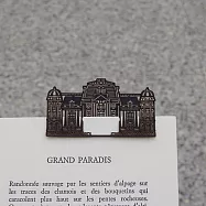 麥麥藏寶圖-國立臺灣文學館(紙書籤) 3件/組 黑色