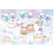 Disney Ufufy冬季雪地拼圖1000片