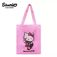 【日本正版授權】凱蒂貓 肩背提袋 肩背包/托特包/手提袋 Hello Kitty