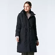 【ST.MALO】石墨烯魔幻兩穿長大衣-2442WJ- M 暗夜黑