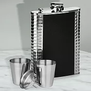 《Premier》隨身酒瓶 攜帶酒壺 | 酒杯2入+隨行酒壺 酒杯2入+隨行酒壺