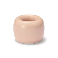【MUJI 無印良品】白磁牙刷架/1支用/粉紅約直徑4x高3cm