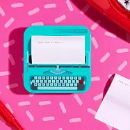 英國 Mustard 趣味便利貼 - 復古打字機