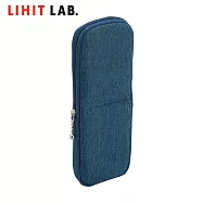 LIHIT LAB A-2622 附夾式筆袋 石灰藍