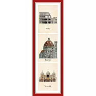 Istituto Fotocromo Italiano(IFI) 古典書籤 _建築手繪圖