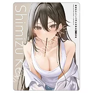 鄰座的不良少女清水同學染黑了頭髮(原作) 滑鼠墊 A