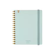 KOKUYO Sooofa軟線圈筆記本(方格) A6-淺藍