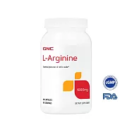 【GNC健安喜】左旋精胺酸1000膠囊食品90粒(促進新陳代謝/增強體力/維持活力)