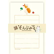 【日本Wa-Life】TOCOROCOMUGI聯名 經典美濃和紙小信封紙組 ‧ picnic