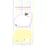 【日本Wa-Life】KIMAMA 隨心便利貼 ‧ 伸展貓咪