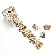 【日本bande】日本貼紙型和紙膠帶 ‧ 刺繡森林裡的麵包市集