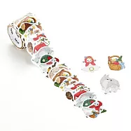 【日本bande】日本貼紙型和紙膠帶 ‧ 刺繡森林裡的小紅帽