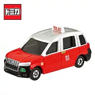 【日本正版授權】TOMICA 亞洲限定 香港的士/香港計程車 多美小汽車- 紅色款(豐田 JPN)