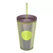 [星巴克]16OZ直紋春意TOGO冷水杯