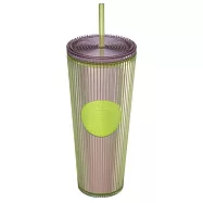 [星巴克]24OZ直紋春意TOGO冷水杯