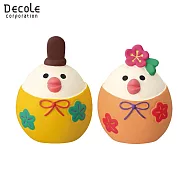 【DECOLE】concombre 春光明媚櫻花雛祭 圓潤文鳥雛