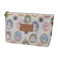 【日本Mark&rsquo;s】PAUL & JOE 網狀萬用收納袋 ‧ 貓咪浮雕寶石