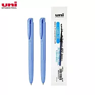 (限量2筆1芯送1)UNI UMN-155NC 自動鋼珠筆 0.38 風信子藍