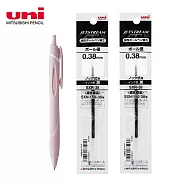 (買1筆2芯送1)UNI SXN-150 國民溜溜筆 0.38柔和粉