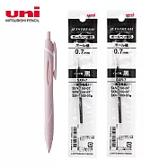 (買1筆2芯送1)UNI SXN-150 國民溜溜筆 0.7柔和粉