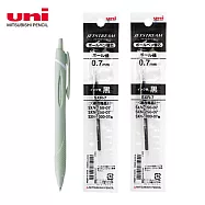 (買1筆2芯送1)UNI SXN-150 國民溜溜筆 0.7柔和綠