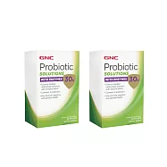 【GNC健安喜】益酵菌30B (30包/盒)x2入組(13隻專利益生菌/雙重益生質/19種消化酵素/300億菌數/三效消化道調理配方/調節生理順暢有感)