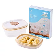 【仁舟淨塑】石虎鯨魚矽密保鮮盒600ml(保鮮盒/環保餐盒/矽膠餐盒/便當盒) 石虎矽密盒