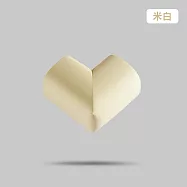 【美好家 Mehome】桌角防撞角 L型加厚桌角防護 米白(1組4入)
