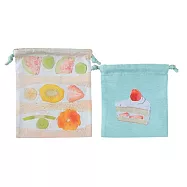 【日本Mark’s】Takahashi Natsumi 食感束口袋2入組 ‧ 綜合水果