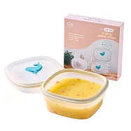 【仁舟淨塑】石虎鯨魚矽密保鮮盒900ml(保鮮盒/環保餐盒/矽膠餐盒/便當盒) 鯨魚矽密盒