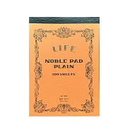 LIFE NOBLE PAD B6 筆記本 100枚入 無地