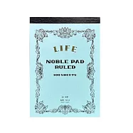 LIFE NOBLE PAD B6 筆記本 100枚入 橫格
