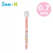 【日本正版授權】角落生物 造型原子筆 0.7mm 日本製 中性筆/原子筆 角落小夥伴 - 北極熊款