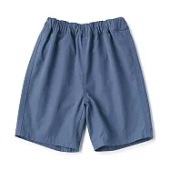 【MUJI 無印良品】幼兒速乾五分褲 80 藍色