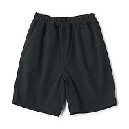 【MUJI 無印良品】幼兒速乾五分褲 80 黑色
