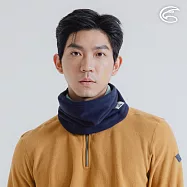 ADISI 雙層超細纖維抗風圍脖 AS24050 (F)|保暖 快乾 抗靜電 輕抗風 青黛藍/海青