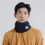 ADISI 雙層超細纖維抗風圍脖 AS24050 (F)|保暖 快乾 抗靜電 輕抗風 黑/深灰