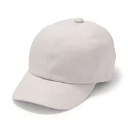 【MUJI 無印良品】棉斜紋織棒球帽54cm 象牙白
