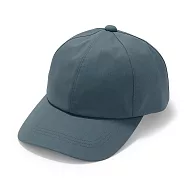 【MUJI 無印良品】透氣撥水加工附防水膠條棒球帽55-59cm 煙燻藍