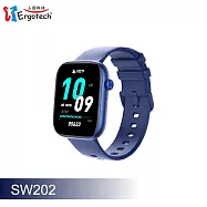 ERGOLINK 人因科技 2.01"心率血氧藍牙通話腕錶(炫彩藍) SW202 炫彩藍