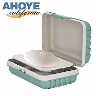 【AHOYE】輕巧便攜帶蓋密封防漏旅行肥皂盒