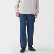 【MUJI 無印良品】男水洗丹寧舒適長褲 S 深藍